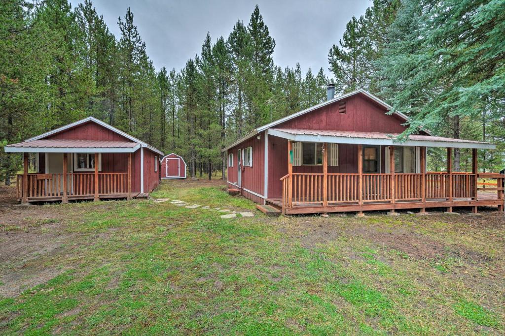 Island Park House | 2 Cozy Island Park Cabins w/Near the Lake!