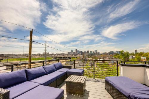 Sunnyside House | 2 Mi to Ball Arena: Townhome w/Rooftop Patio
