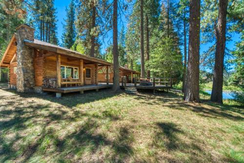 Sloat House | 2 Riverfront Cabins, 200 Acres Near Plumas Forest