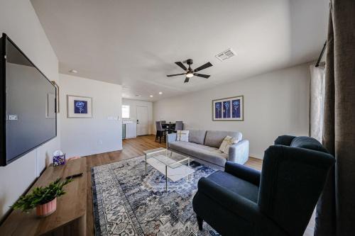 Chesterfield Place Apartment | #3 Blue Skies Midtown Retreat Comfy Affordable