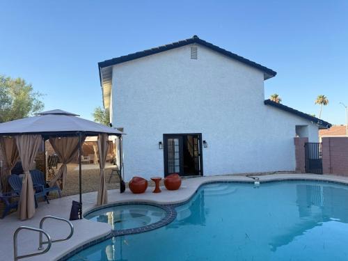 Green Valley North House | 4 bedroom Luxuriously Furnished Modern Mansion With Pool, Spa, and Patio