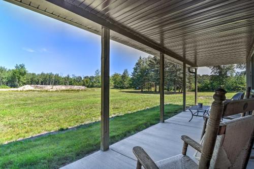 Au Gres Township House | 800-Acre Au Gres Oasis: 2 Ponds + ATV Trails!