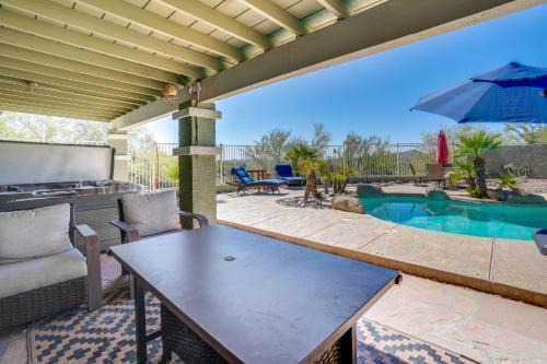 Wickenburg House | Backyard Oasis & Hot Tub: Mtn-View Wickenburg Home