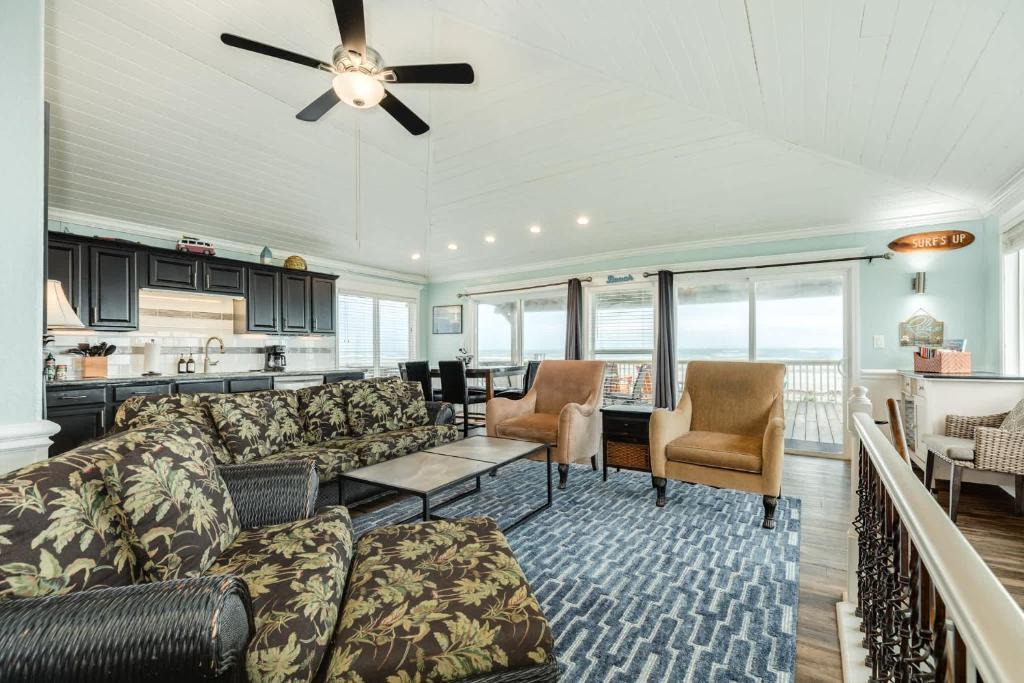 Surfside Beach House | Beachfront Property Private Walkover