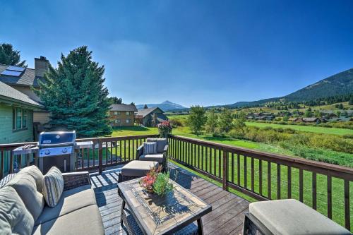Big Sky Meadow Village House | Big Sky Condo w/Resort Amenities & Mountain Views