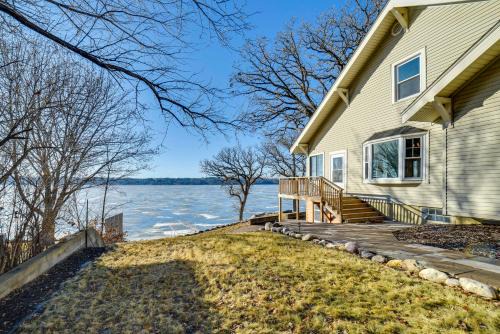 Ortonville House | Big Stone Lake Access: Home w/Private Beach
