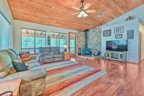 Happy Jack House | Bring a Pet: Happy Jack Cabin w/Fire Pit!