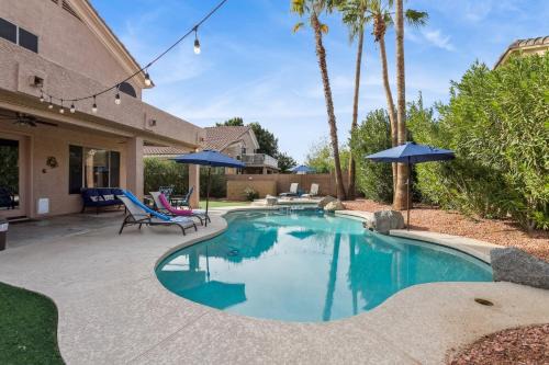 Dave Brown Arabian Estates House | Campo Bello Scottsdale - Pool - Hot Tub - Sleeps 12