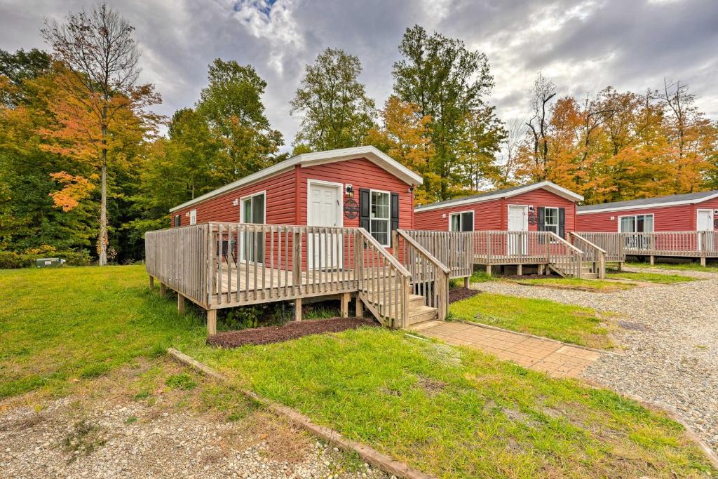Cassopolis House | Cassopolis Cabin, Private Deck & Lake Access!