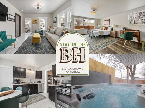 Rapid City House | Centrally Located Fire-Pit Large Private Backyard