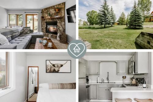 Steamboat Springs House | Chic Condo - King Bed - Patio, Hot Tub, Free Bus