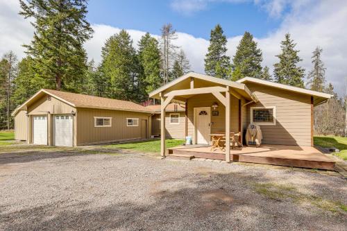 Columbia Falls House | Columbia Falls Private Retreat: Pool Table & Deck!