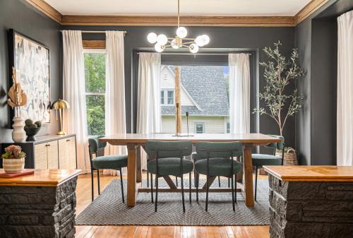 Downtown Omaha House | Cozy Boho Retreat Blocks from UNMC