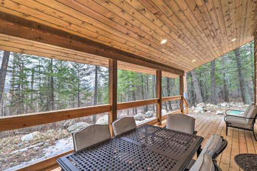 Columbia Falls House | Cozy Homestead Cabin at Base of Columbia Mountain!