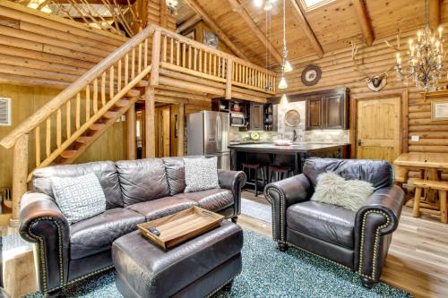 Show Low House | Cozy Log Cabin on 1/2 Acre in Lakeside!