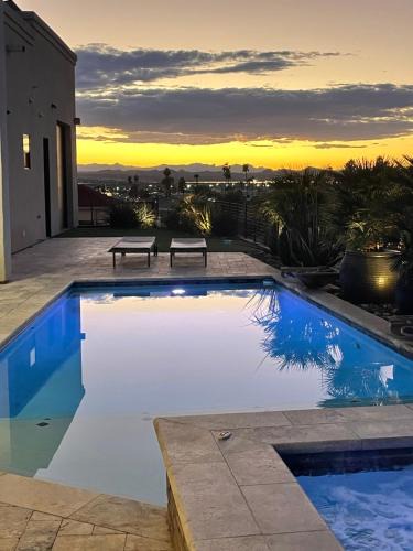 Lake Havasu City House | Cypress House Modern Luxury-Lake Views-Pool-RV Boat Garage