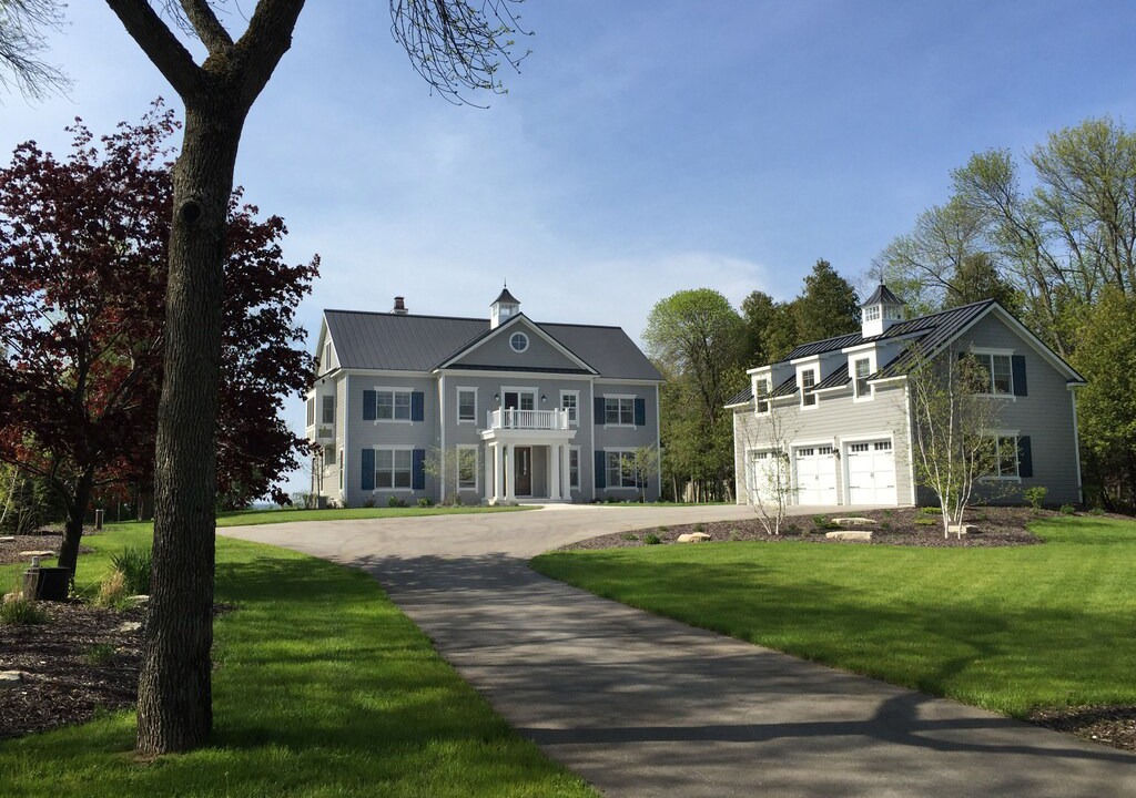 Egg Harbor House | Door County Waterfront Home with Private Beach
