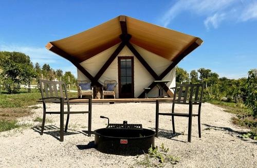 Burt County Other | Enchanting Tented Cabin with Amazing Interior and Exterior in Tekamah, Nebraska