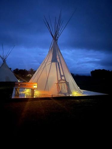 Fort Washakie House | Experience Pet-Friendly Perfection: Classic Tipi Glamping Near Wind River Mountains, WY