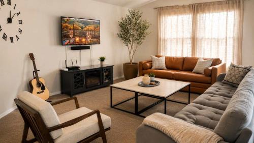 Caldwell House | Family Friendly Playroom Garage