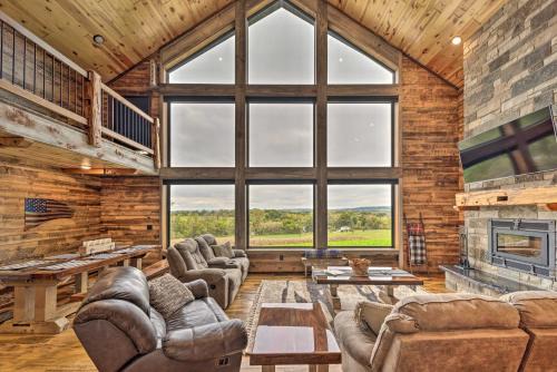 Galena House | Galena Cabin w/Wraparound Porch & Game Room!