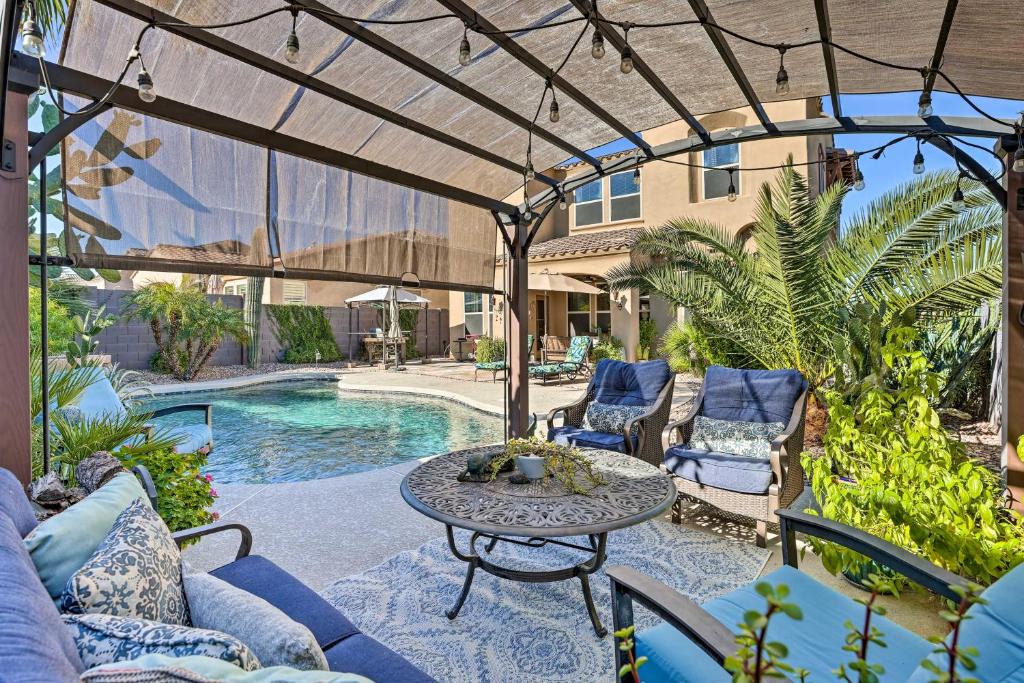 Estrella Mountain Ranch House | Game Room, Serene Backyard! Luxe Goodyear Home