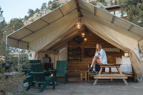 Orderville Other | Glamping Tent #1 with Heat AC and Private Bath