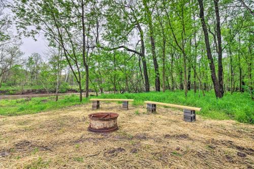 Florence House | Goats On-Site! Unique Creekside Escape in Ozarks