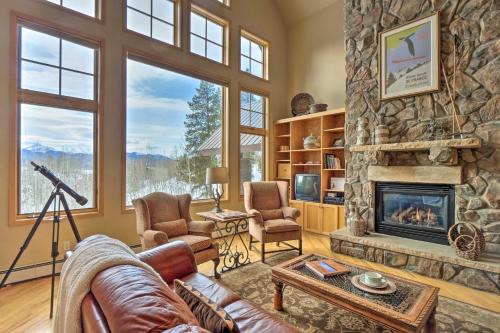 Fraser House | Grand Fraser Escape w/Private Deck & Hot Tub
