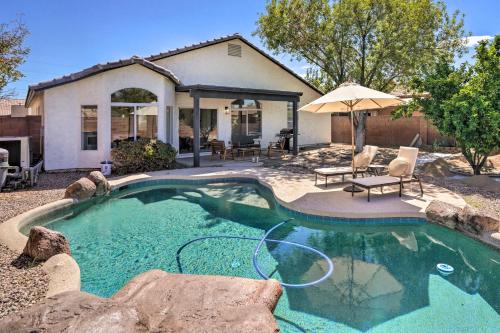 Paradise Valley Village House | Heated Pool + Foosball: Modern Phoenix Sanctuary