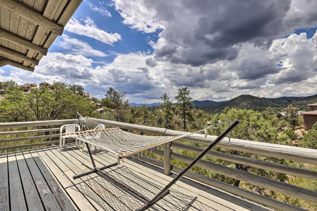 Forest Trails Apartment | Hike & Relax: Prescott Studio w/Thumb Butte Views