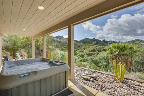 Rainbow CDP House | Hot Tub + Balcony: Rainbow Retreat Near Wineries!