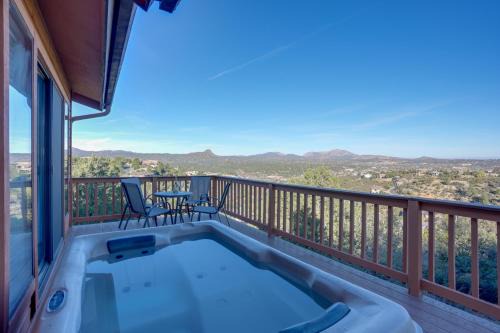 Prescott House | Hot Tub, Mountain Views: Scenic Prescott Home