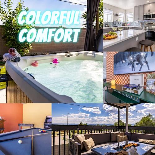 Westminster House | Hot Tub w Mountain View