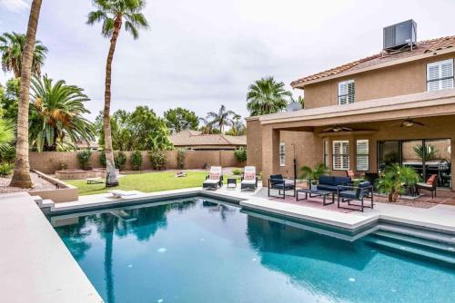 Paradise Valley Village House | Huge Backyard W Heated Pool, Fire Pit & BBQ