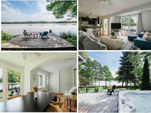 Charlevoix House | Lakefront Luxe Hideaway with Hot tub
