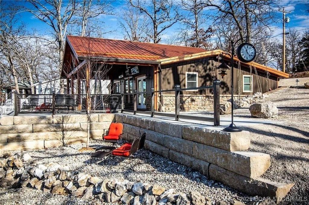 Roach House | Lakefront w/Private Dock, 2 Slips, Swim Mat, Firepit, & Covered Patio 44mm