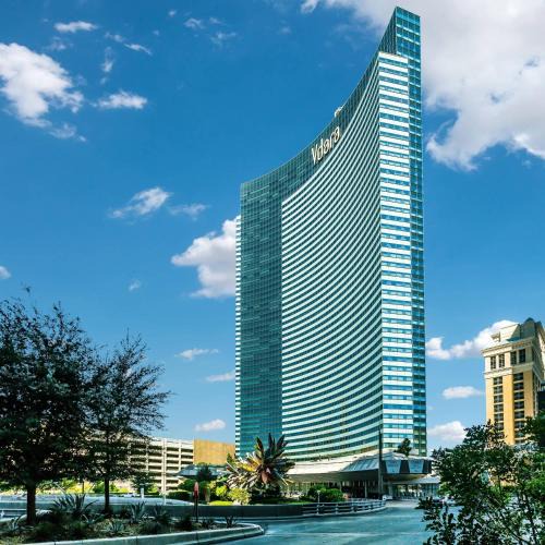 Las Vegas Strip House | Luxe Vdara High-Floor Panoramic Strip Views Sphere Views 22032