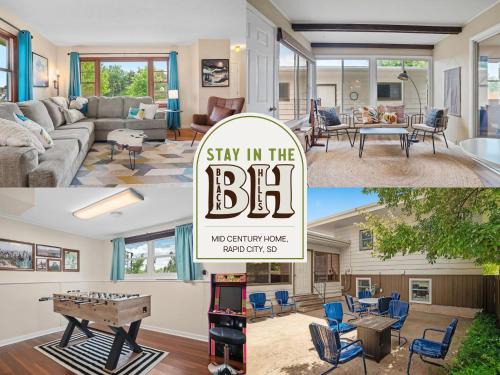 Rapid City House | Mid-Century Magic - HUGE Space