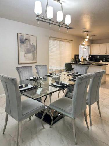 Spring Valley House | Modern 3BR Home with Pool and Patio Close to Strip