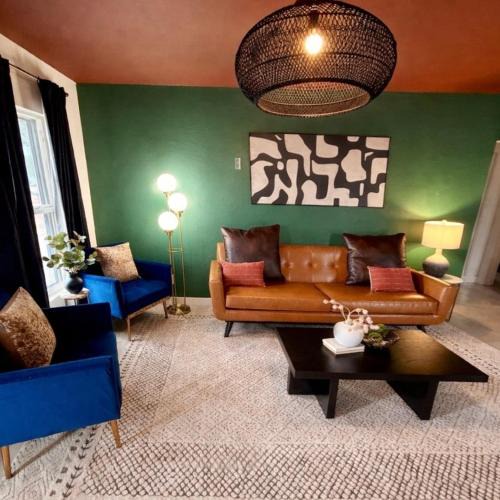 Phoenix House | Modern Desert Getaway, Sleeps 5-Fire Pit-Coffee Bar