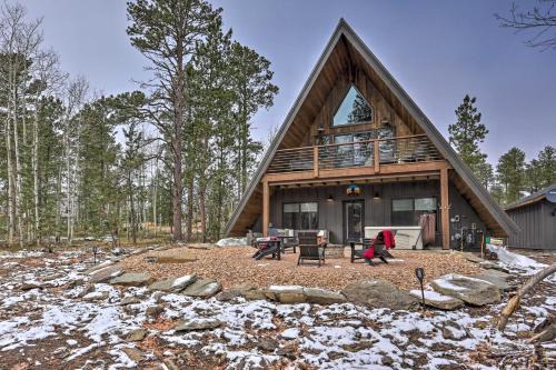 Deadwood House | Modern Lead A-Frame w/Hot Tub: Hike, Bike & ATV!