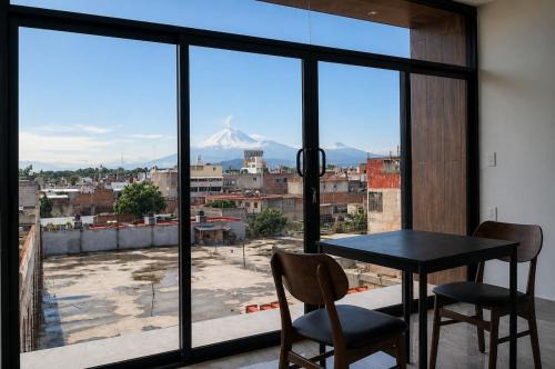 San Martin Texmelucan Apartment | Loft con Vista al Popocatépetl Centro Texmelucan