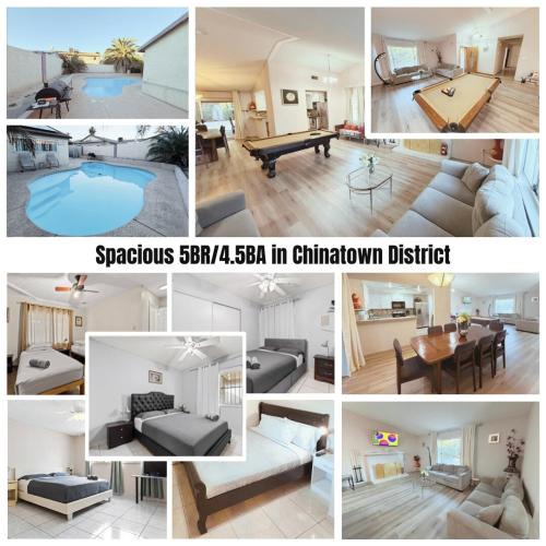 Las Vegas House | NEW 5BR Home Pool BBQ 8 min to Strip
