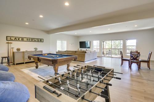 Lake Arrowhead House | Newly Built Lakeview Home with Family Game Room!