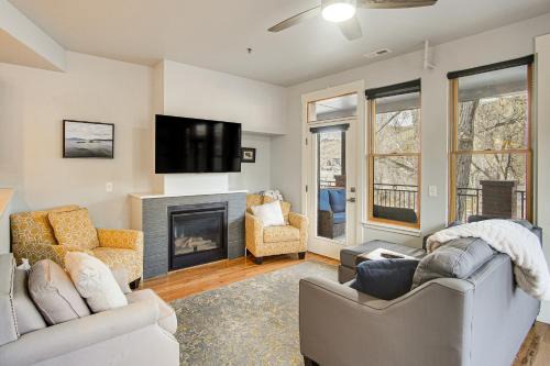 Salida House | One-of-a-Kind Riverside Condo in Downtown Salida