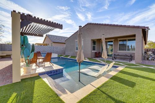 Montecito in Estrella House | Outdoor Oasis w/Pool & Spa: Goodyear Getaway
