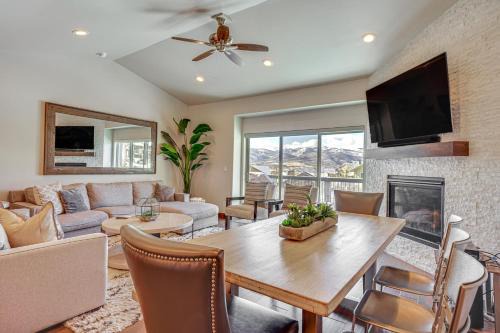 Park City House | Park City Townhome w/Hot Tub & Mountain Views!