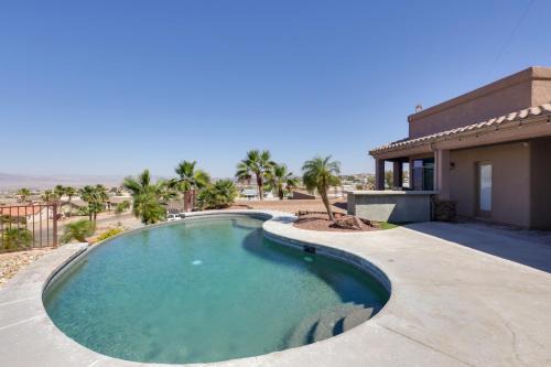 Lake Havasu City House | Patio + Lake Havasu View: Scenic Gated Retreat!