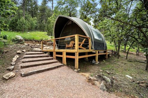Hermosa Other | Peaceful Forest Glamping Stay with Scenic Trails Near Mount Rushmore in South Dakota’s Black Hills